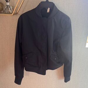 Women's Black Bomber Jacket UNDER ARMOUR